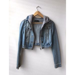 Denim Crop Jacket